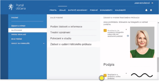 Postup žádosti o řidičský průkaz