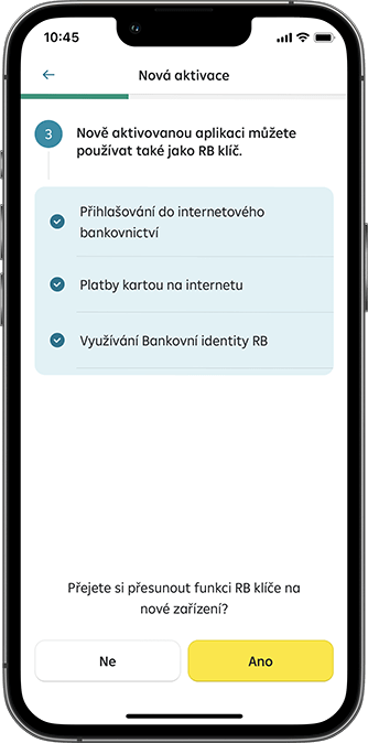 aktivace spb třetí krok