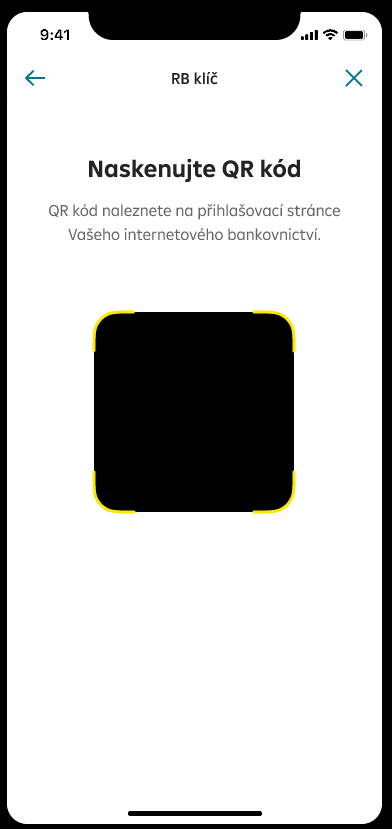 Naskenujte QR kód