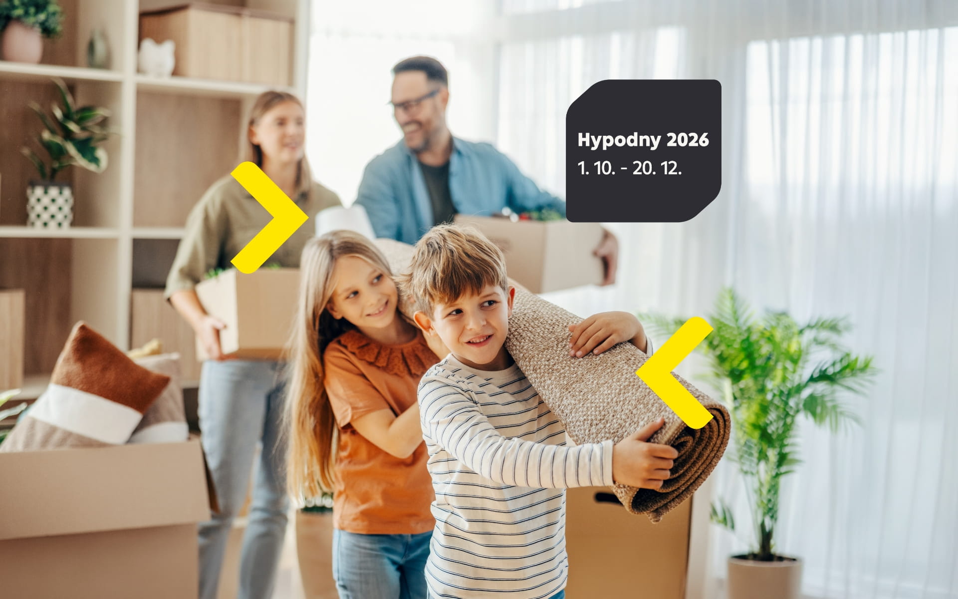Využijte Hypodny a získejte hypotéku se sazbou od 4,99 % p.a.
