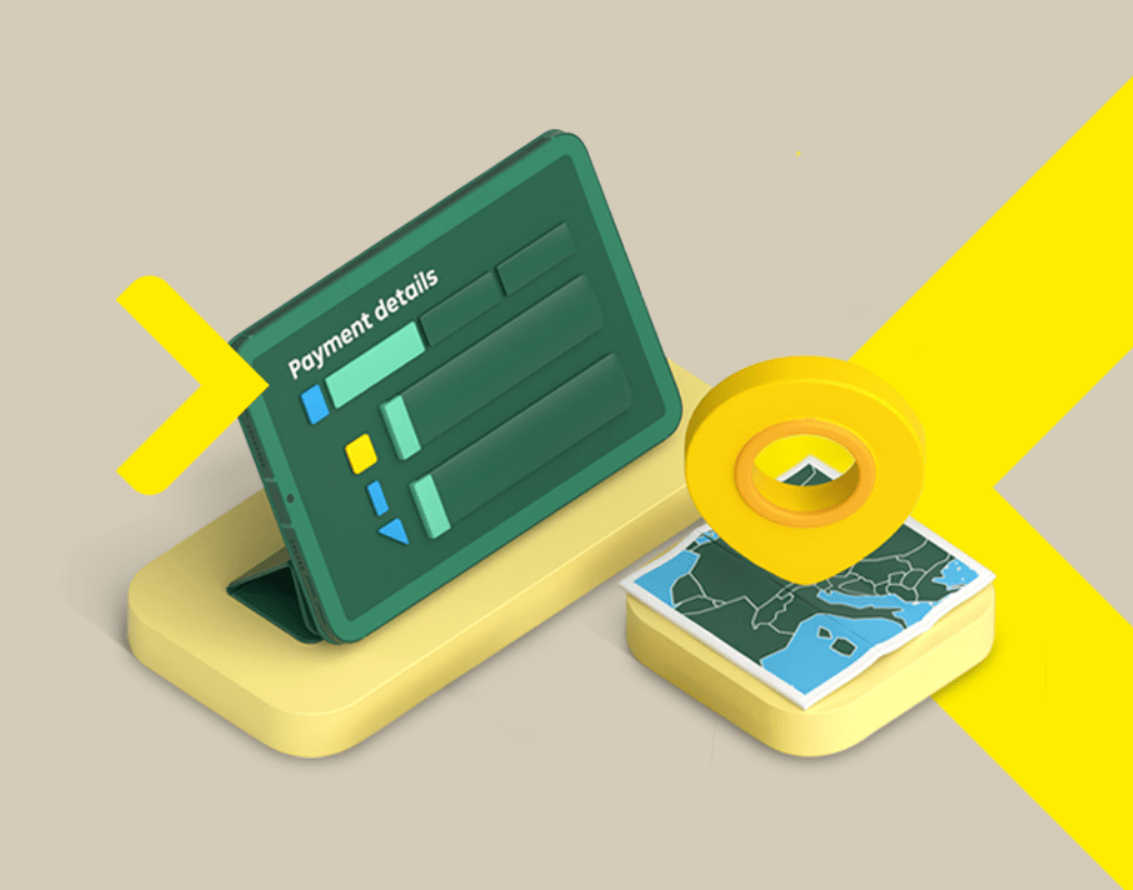 mobilní bankovnictví v tabletu kdekoliv na světě