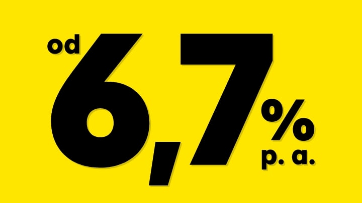 #MinutovaPujcka s úrokem od 6,7 % p. a.