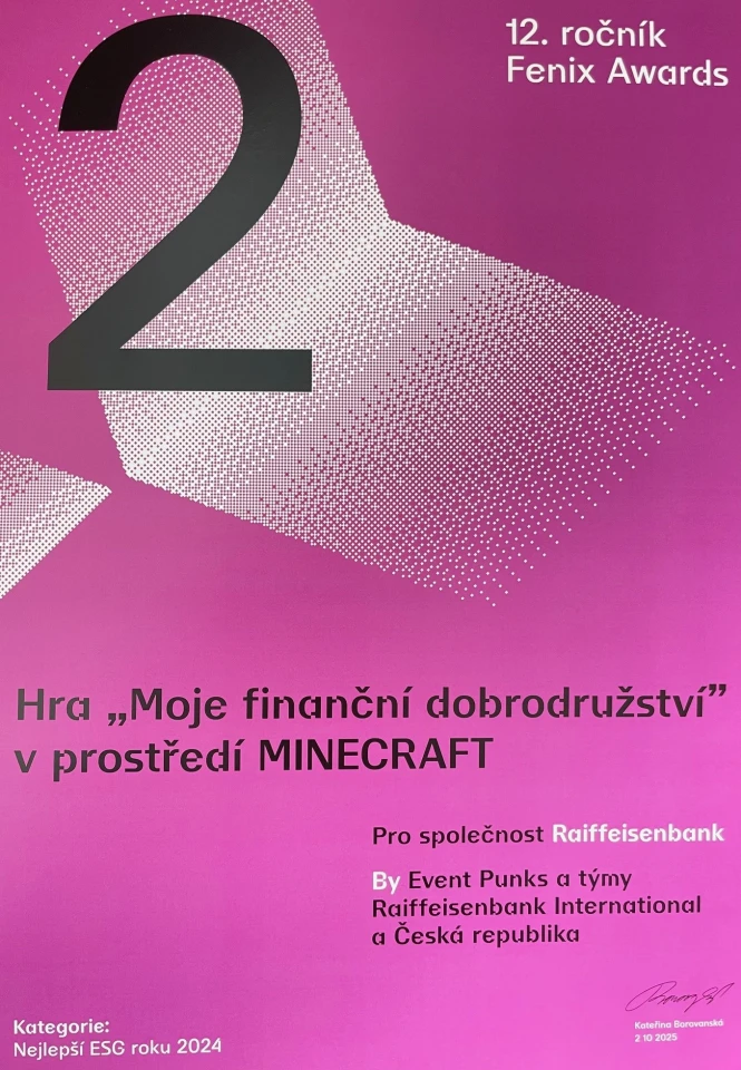 odměna maincraft