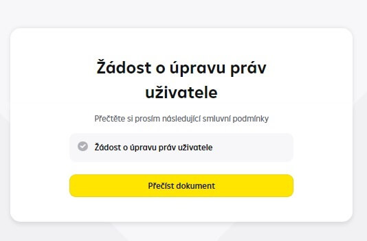 Screen s přečtením dokumentu