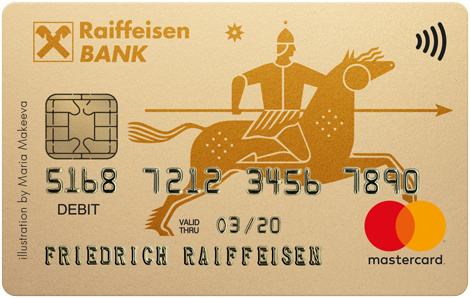 Debetní karta Debit MasterCard GOLG | Raiffeisenbank